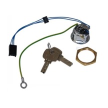 Key switch, removeable, SH3, 24V