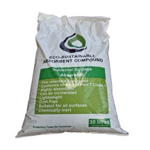 Eco-sustainable spillage absorbent