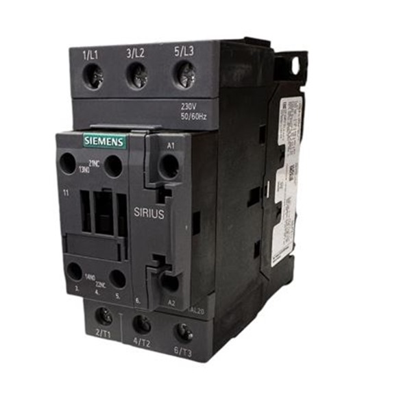 Siemens Contactor, 230 V ac Coil