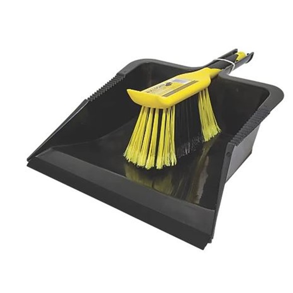 Bulldozer Large DustPan & Brush