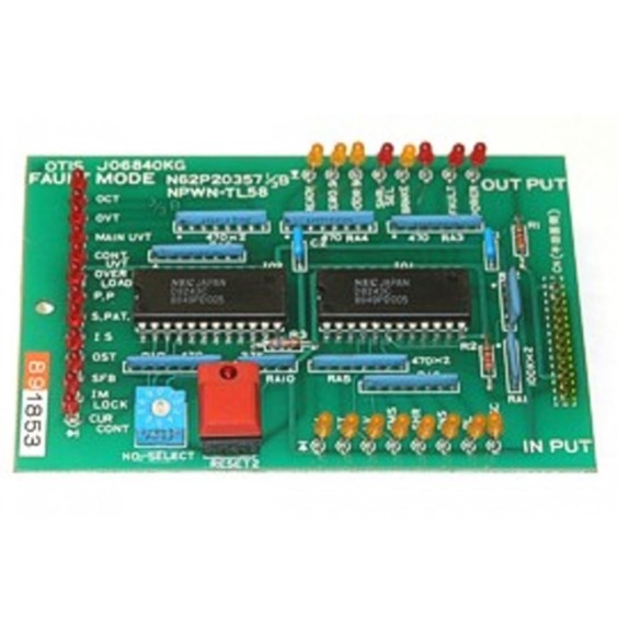 Celta VF, printed circuit board for display unit